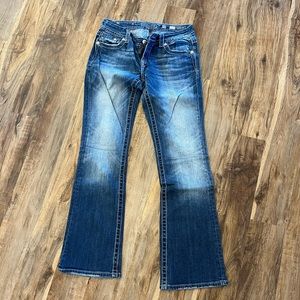 MissMe jeans size 28 Mid-Rise Easy Boot